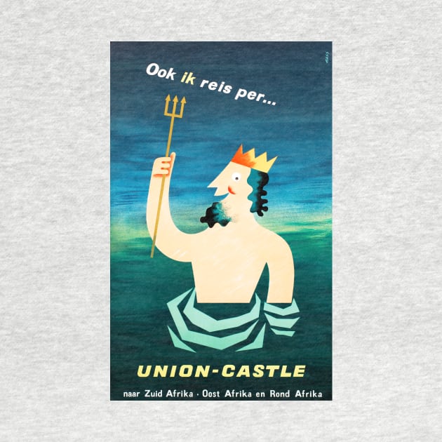 Vintage Travel Poster The Netherlands Union Castle by vintagetreasure